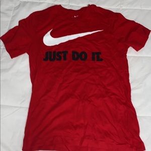 Red Nike t shirt
